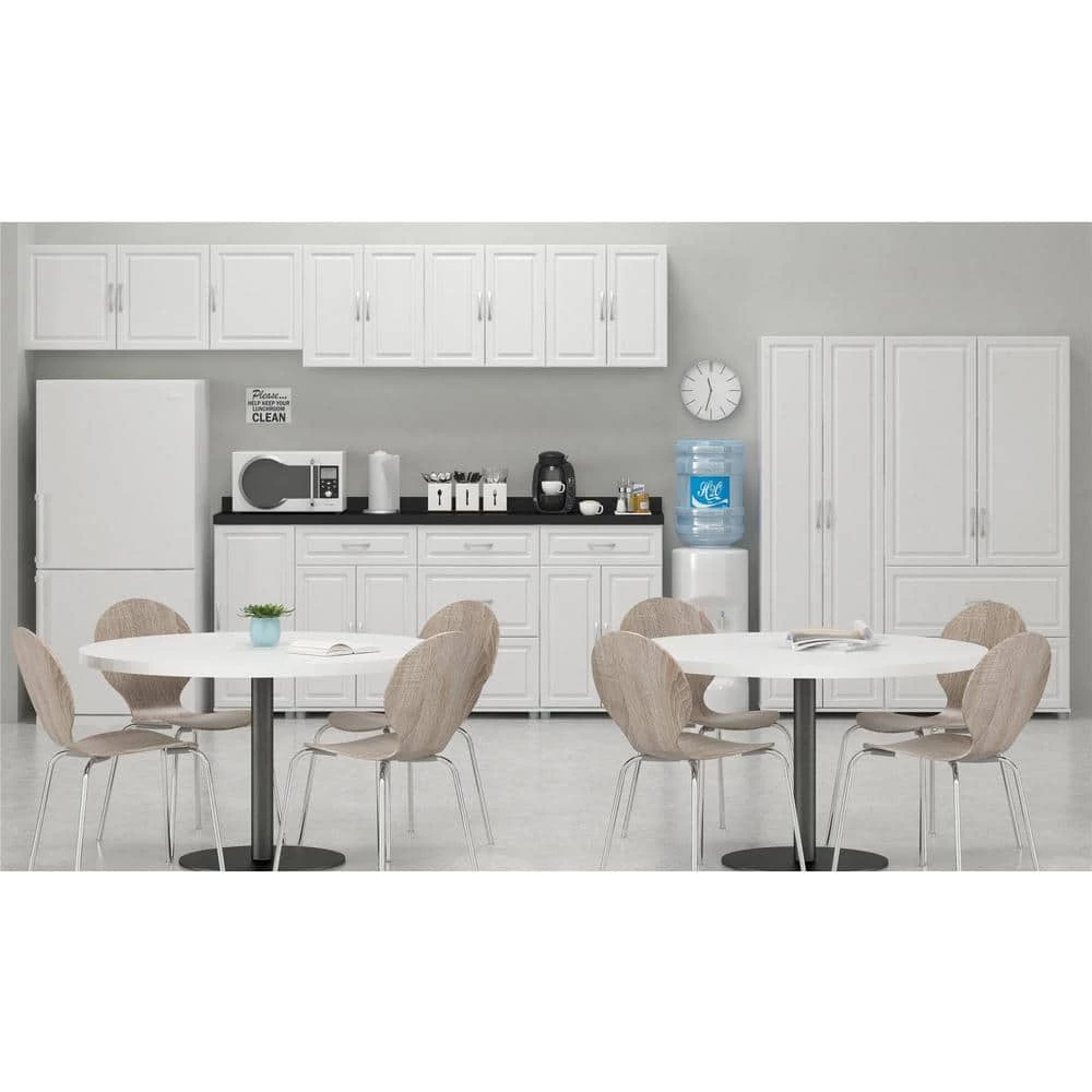 Trailwinds 16 in. White Storage Cabinet by Ameriwood Home 5 Trailwinds 16 in. White Storage Cabinet by Ameriwood Home - Image 5