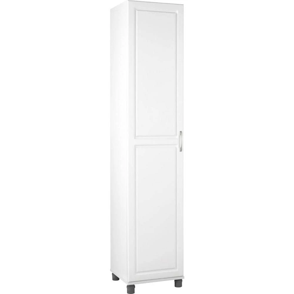 Trailwinds 16 in. White Storage Cabinet by Ameriwood Home 1 Trailwinds 16 in. White Storage Cabinet by Ameriwood Home