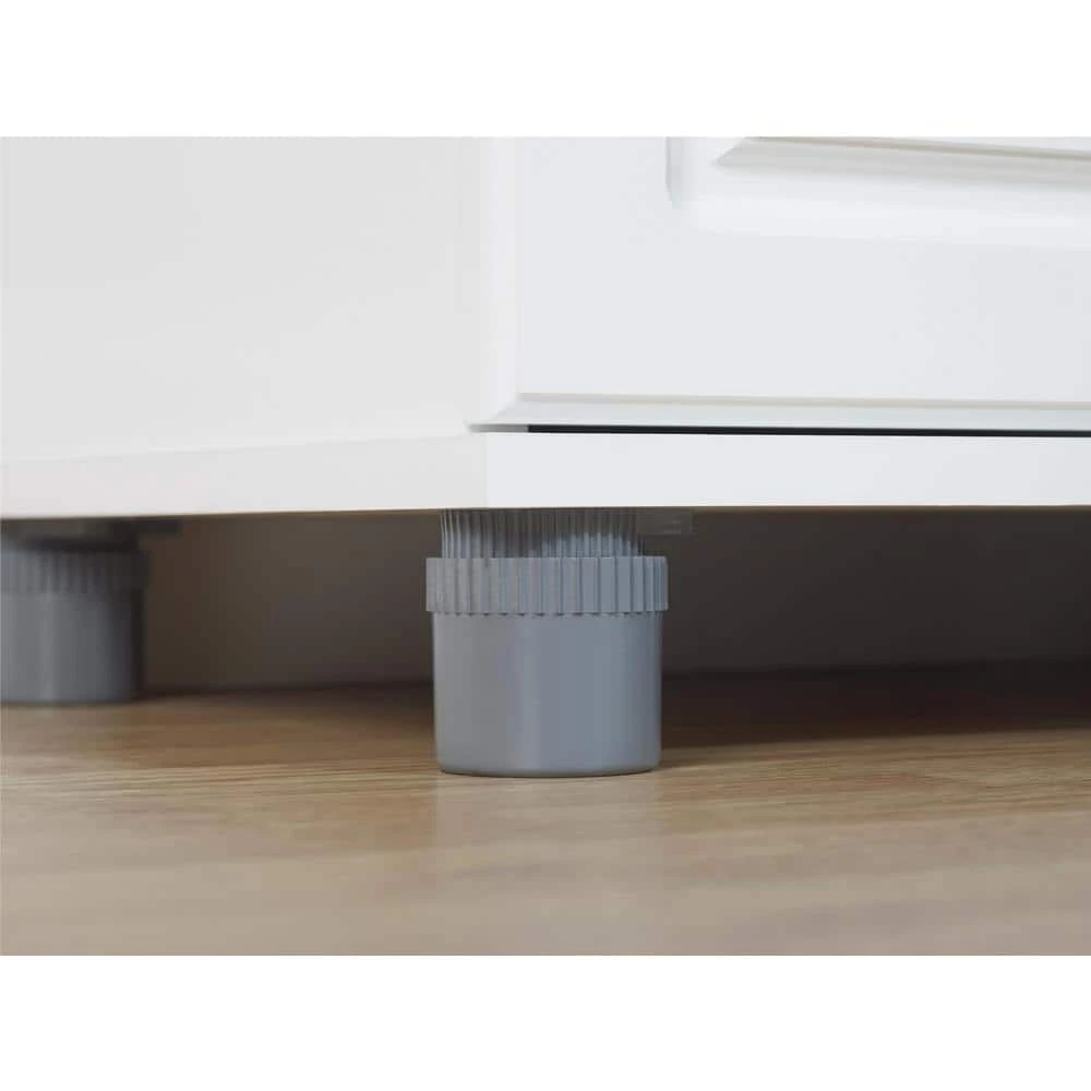 Trailwinds 16 in. White Storage Cabinet by Ameriwood Home 7 Trailwinds 16 in. White Storage Cabinet by Ameriwood Home - Image 7