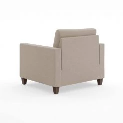 Dylan Beige Upholstered Chair and Ottoman by HOMESTYLES -Deals HOMESTYLES Store beige homestyles accent chairs 2001 18 fb80 76 1000