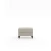 Blake Beige Modern Square Ottoman by HOMESTYLES
