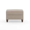 Dylan Beige Ottoman by HOMESTYLES