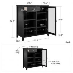 Arcadia Black Bar Cabinet by Ameriwood Home 16 Arcadia Black Bar Cabinet by Ameriwood Home -Deals HOMESTYLES Store black ameriwood home bar cabinets hd63522 4f 1000