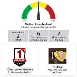 Caryle Black L- Shaped Desk with Lift Top by Ameriwood Home -Deals HOMESTYLES Store black ameriwood home computer desks hd16596 fa 1000