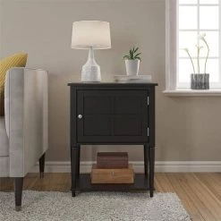 Gwyneth 28.3 in. Black Accent Table by Ameriwood Home 11 Gwyneth 28.3 in. Black Accent Table by Ameriwood Home -Deals HOMESTYLES Store black ameriwood home end side tables hd34066 31 1000