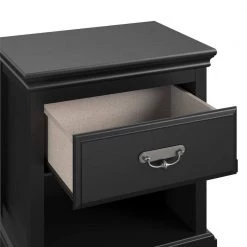 Malvern Black Nightstand by Ameriwood Home -Deals HOMESTYLES Store black ameriwood home nightstands hd10571 77 1000