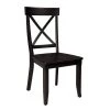 Black Dining Chairs (Set of 2) by HOMESTYLES