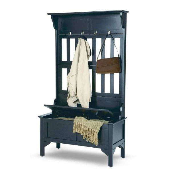 Hall Tree in Black by HOMESTYLES 10 Hall Tree in Black by HOMESTYLES - Image 10