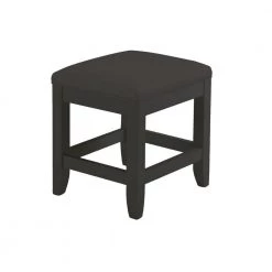 Bedford Black Vanity Bench by HOMESTYLES