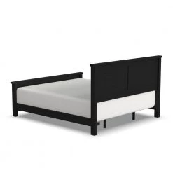 Oak Park Black King Panel Bed by HOMESTYLES -Deals HOMESTYLES Store black king homestyles panel beds 5911 600 1f 1000
