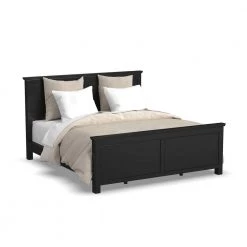 Oak Park Black King Panel Bed by HOMESTYLES -Deals HOMESTYLES Store black king homestyles panel beds 5911 600 c3 1000