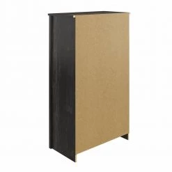 DeWitt 5-Drawer Black Oak Chest of-Drawers (54.34 in. H x 30.91 in. W x 16.54 in. D) by Ameriwood Home 14 DeWitt 5-Drawer Black Oak Chest of-Drawers (54.34 in. H x 30.91 in. W x 16.54 in. D) by Ameriwood Home -Deals HOMESTYLES Store black oak ameriwood home chest of drawers hd29260 66 1000