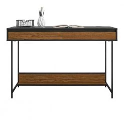 Apison Computer Desk, Black Oak by Ameriwood Home -Deals HOMESTYLES Store black oak ameriwood home computer desks hd16101 c3 1000