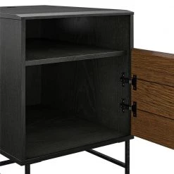 Apison Black Oak End Table by Ameriwood Home -Deals HOMESTYLES Store black oak ameriwood home end side tables hd07080 77 1000