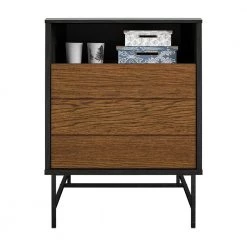 Apison Black Oak End Table by Ameriwood Home -Deals HOMESTYLES Store black oak ameriwood home end side tables hd07080 c3 1000