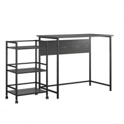 Bernay 36 in. Black Oak Desk with Rolling Cart Bundle by Ameriwood Home 11 Bernay 36 in. Black Oak Desk with Rolling Cart Bundle by Ameriwood Home -Deals HOMESTYLES Store black oak ameriwood home writing desks hd97937 40 1000