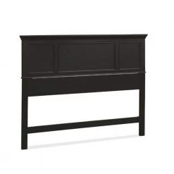 Bedford 2-Piece Black Queen Headboard Bedroom Set by HOMESTYLES