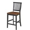 Americana 24 in. Gray Bar Stool by HOMESTYLES