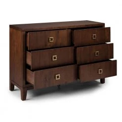 Bungalow 6-Drawer Brown Dresser by HOMESTYLES -Deals HOMESTYLES Store brown homestyles dressers 5507 43 1f 1000
