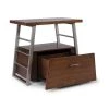 Degree Brown Home Office File Cabinet by HOMESTYLES