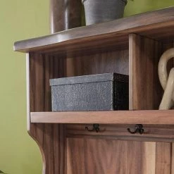 Forest Retreat Brown Teak Wood Hall Tree by HOMESTYLES -Deals HOMESTYLES Store brown homestyles hall trees 5185 49 1f 1000