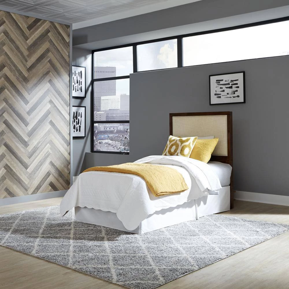 Bungalow Brown Twin Headboard by HOMESTYLES 2 Bungalow Brown Twin Headboard by HOMESTYLES - Image 2