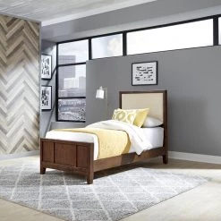 Bungalow Brown Twin Bed by HOMESTYLES -Deals HOMESTYLES Store brown homestyles panel beds 5507 400 31 1000