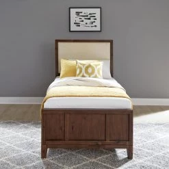 Bungalow Brown Twin Bed by HOMESTYLES -Deals HOMESTYLES Store brown homestyles panel beds 5507 400 a0 1000