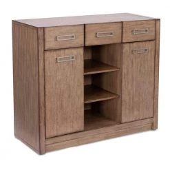 Big Sir Brown Oak Buffet by HOMESTYLES