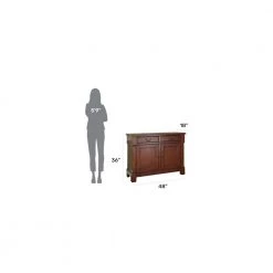 Aspen Rustic Cherry Buffet by HOMESTYLES -Deals HOMESTYLES Store brown homestyles sideboards buffet tables 5520 61 fa 1000