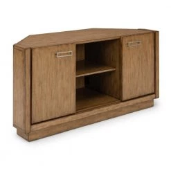 Big Sur Brown Entertainment Center 26 in. H x 54 in. W x 20 in. D for 60 in. TV by HOMESTYLES