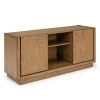 Big Sur Brown Entertainment Center 26 in. H x 56 in. W x 18 in. D for 60 in. TV by HOMESTYLES