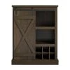 Bayshore Heights Brown Oak Bar Cabinet by Ameriwood Home