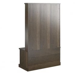 Bayshore Heights Brown Oak Entryway Bench with Hall Tree by Ameriwood Home -Deals HOMESTYLES Store brown oak ameriwood home hall trees hd79316 66 1000