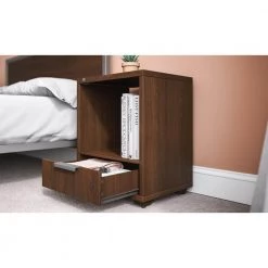 Merge 3-Piece Brown Walnut Queen Bedroom Set by HOMESTYLES -Deals HOMESTYLES Store brown walnut homestyles bedroom sets 5450 5014 66 1000