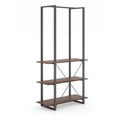 Merge Brown Walnut Personal Organizer Clothes Rack 36 in. W x 69 in. H by HOMESTYLES 11 Merge Brown Walnut Personal Organizer Clothes Rack 36 in. W x 69 in. H by HOMESTYLES -Deals HOMESTYLES Store brown walnut homestyles bookcases bookshelves 5450 77 66 1000