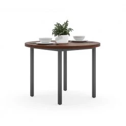 Merge 42 in. Brown Wood Walnut Round Dining Table by HOMESTYLES 10 Merge 42 in. Brown Wood Walnut Round Dining Table by HOMESTYLES -Deals HOMESTYLES Store brown walnut homestyles kitchen dining tables 5450 30 c3 1000