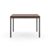 Merge 42 in. Brown Walnut Square Dining Table by HOMESTYLES