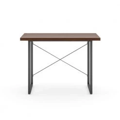 Merge 42 in. Brown Walnut Writing Desk by HOMESTYLES