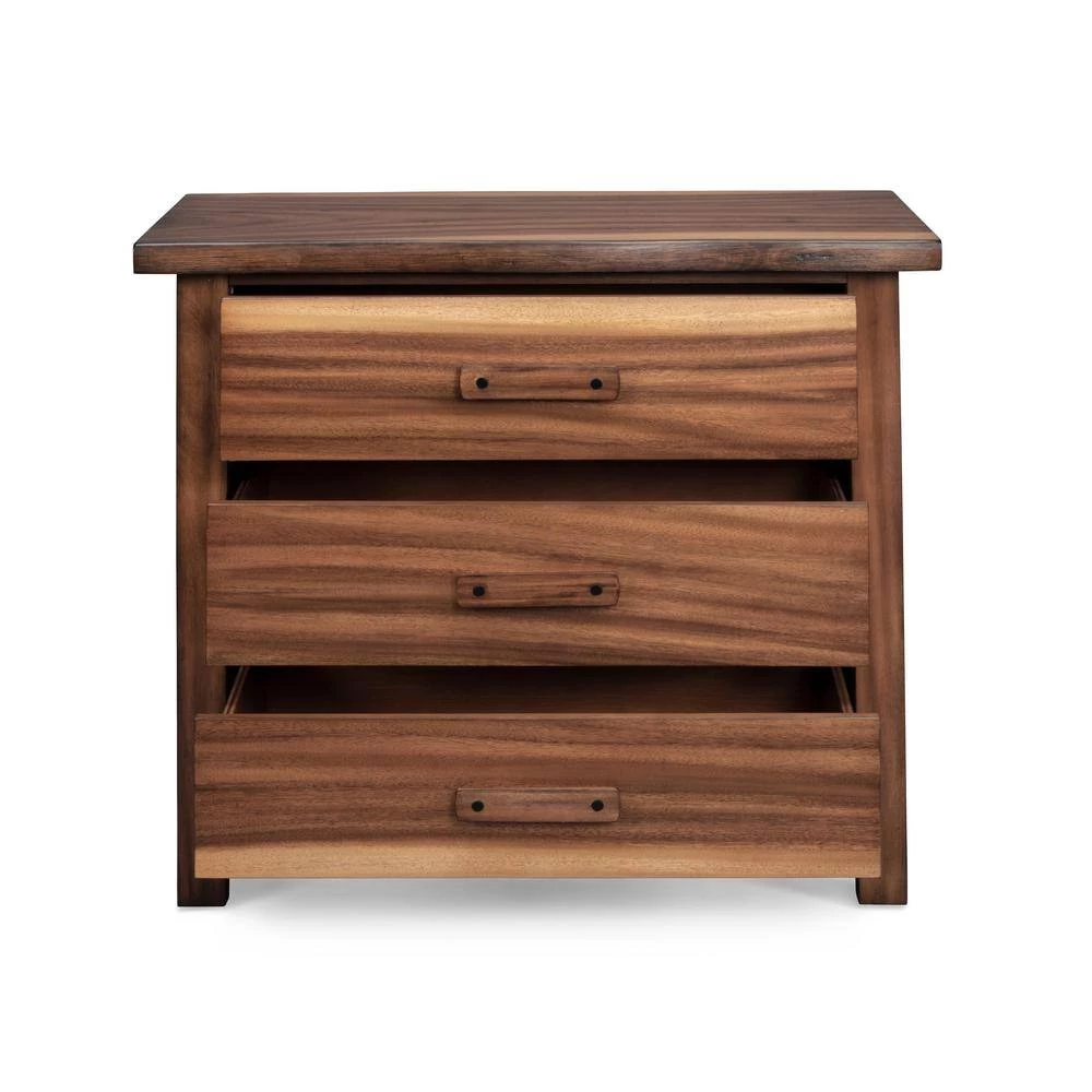 Forest Retreat 19 in. Brown Teak Wood Chest and Mirror by HOMESTYLES 6 Forest Retreat 19 in. Brown Teak Wood Chest and Mirror by HOMESTYLES - Image 6