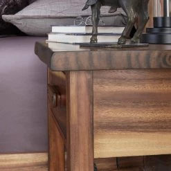 Forest Retreat Brown Teak Wood Twin Bed and Night Stand by HOMESTYLES 10 Forest Retreat Brown Teak Wood Twin Bed and Night Stand by HOMESTYLES -Deals HOMESTYLES Store brown wood twin homestyles bedroom sets 5185 415 1f 1000