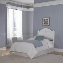 Bermuda Brushed White Twin Headboard by HOMESTYLES -Deals HOMESTYLES Store brushed white homestyles headboards 5543 401 31 1000