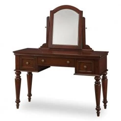 Lafayette Cherry Vanity Table by HOMESTYLES