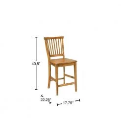 Arts and Crafts 24 in. Cottage Oak Bar Stool by HOMESTYLES 8 Arts and Crafts 24 in. Cottage Oak Bar Stool by HOMESTYLES -Deals HOMESTYLES Store cottage oak homestyles bar stools 5180 89 40 1000