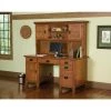 58 in. Rectangular Cottage Oak 5 Drawer Computer Desk with Solid Wood Material by HOMESTYLES