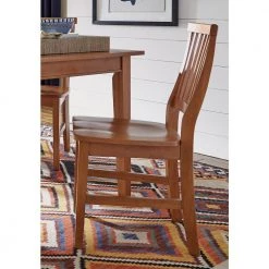 Arts and Crafts Cottage Oak Dining Chair (Set of 2) by HOMESTYLES -Deals HOMESTYLES Store cottage oak homestyles dining chairs 5180 802 76 1000