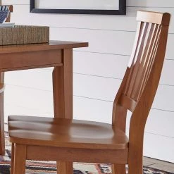 Arts and Crafts Cottage Oak Dining Chair (Set of 2) by HOMESTYLES -Deals HOMESTYLES Store cottage oak homestyles dining chairs 5180 802 c3 1000