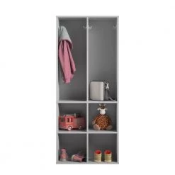 Lauren Kids Dove Gray 4 Cube Storage with Open Coat Locker by Ameriwood Home 12 Lauren Kids Dove Gray 4 Cube Storage with Open Coat Locker by Ameriwood Home -Deals HOMESTYLES Store dove gray ameriwood home kids storage cubes hd37633 c3 1000