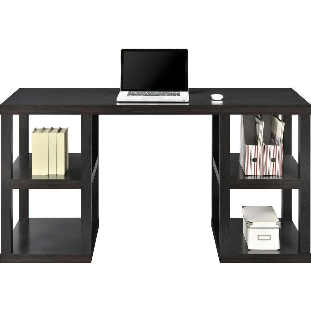 46 in. Rectangular Dark Brown Computer Desk by Ameriwood Home 7 46 in. Rectangular Dark Brown Computer Desk by Ameriwood Home - Image 7