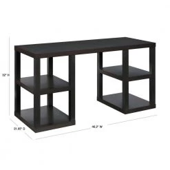 46 in. Rectangular Dark Brown Computer Desk by Ameriwood Home 10 46 in. Rectangular Dark Brown Computer Desk by Ameriwood Home -Deals HOMESTYLES Store espresso ameriwood home computer desks hd44004 40 1000